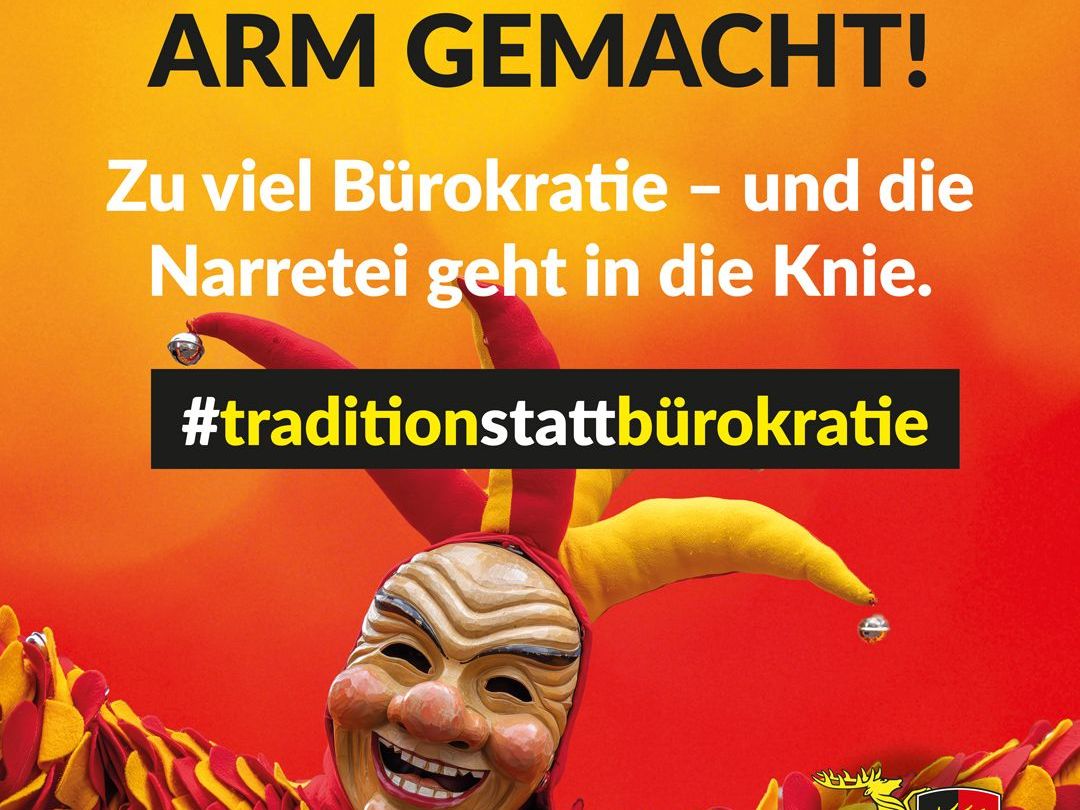 NARREN SICHER ARM GEMACHT