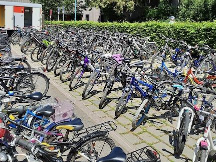 Große Fahrradbörse auf der Ditzingen Mobil