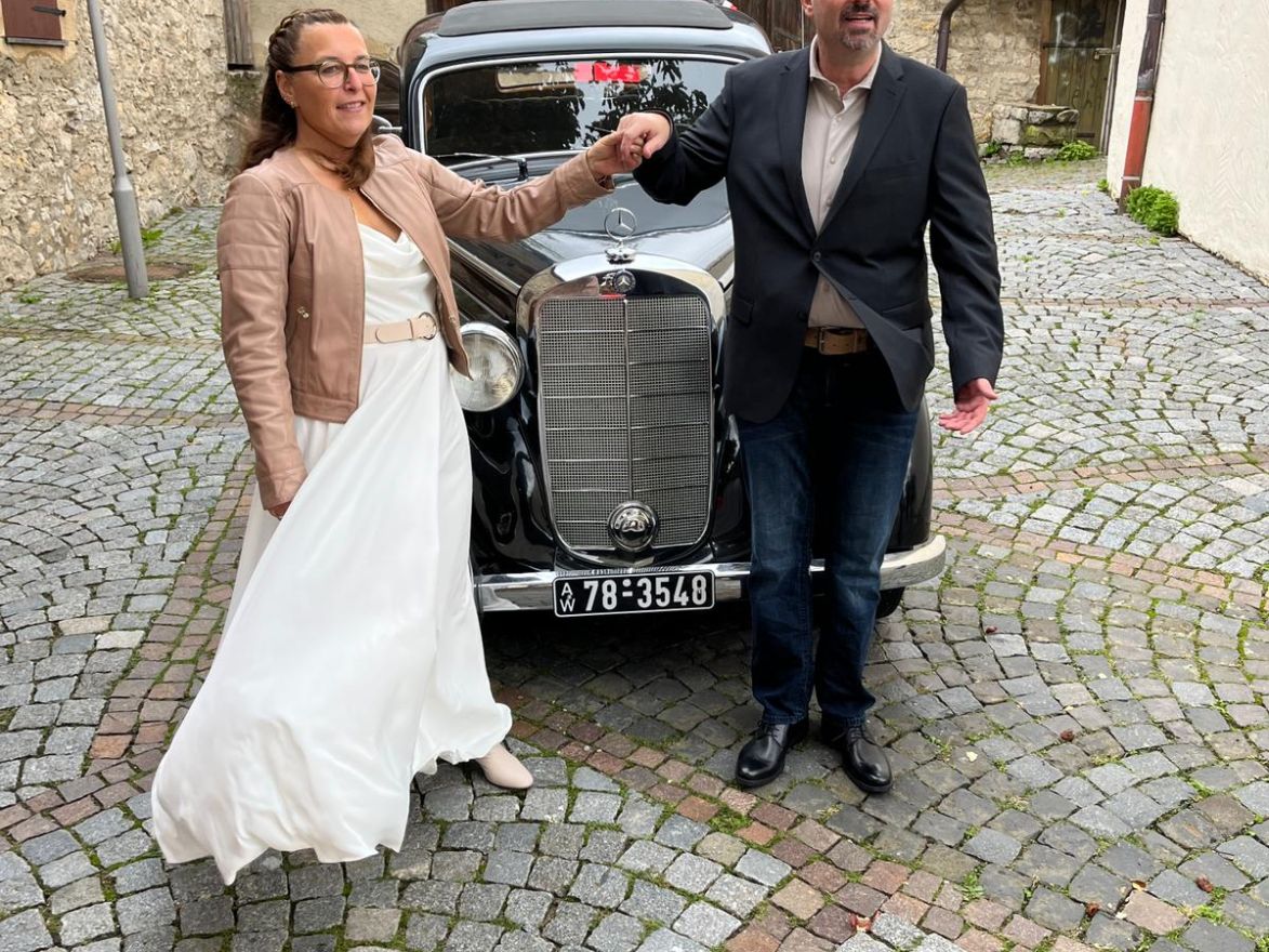 Eine Löwin 🦁hat sich getraut 👰🏻‍♀️...