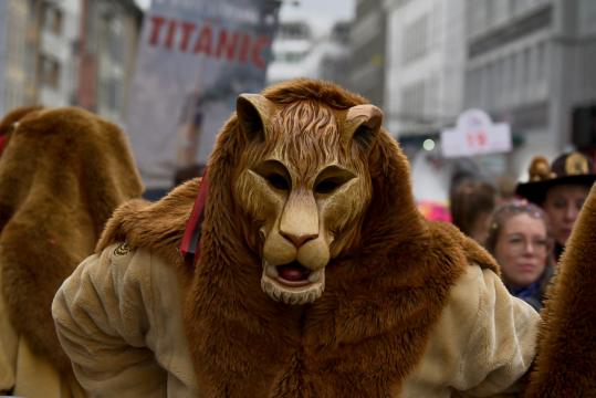 Unsere Lewenbercher bei der Buurefasnacht in Winterthur
