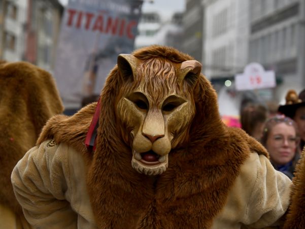 Unsere Lewenbercher bei der Buurefasnacht in Winterthur