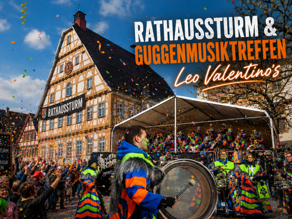 🎭 Einladung zum Rathaussturm &amp; Guggenmusiktreffen 🎺